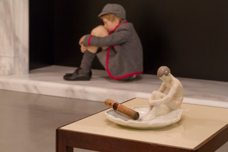 'Tomorrow' by Elmgreen & Dragset, installation image, courtesy the artists and Victoria Miro