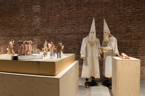Jake and Dinos Chapman Installation view, Come and See Serpentine Sackler Gallery, London (29 November 2013 - 9 February 2014) © 2013 Hugo Glendinning