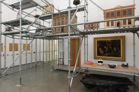 Haim Steinbach, Installation view, once again the world is flat, Serpentine Gallery, London, (5 March - 21 April 2014), © 2014 Hugo Glendinning